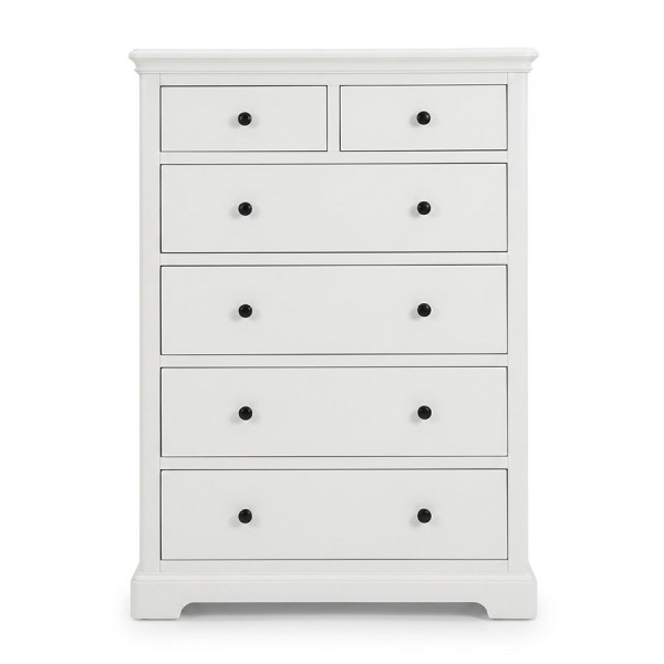 Cotsworth 2 Over 4 Tall Chest White